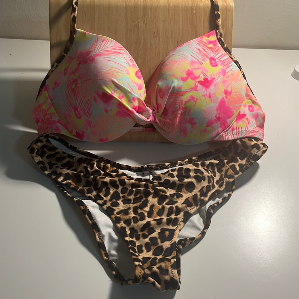 Pink bathing suit